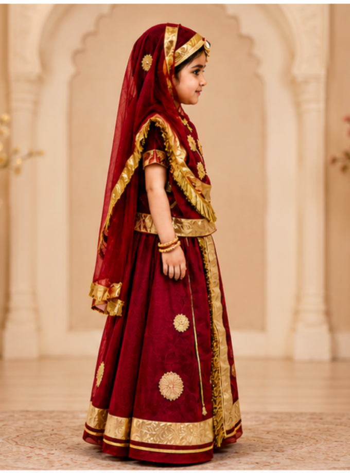 Rajputi Kids Poshak